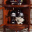 Armoire de coin en bois de cerisier-568223012