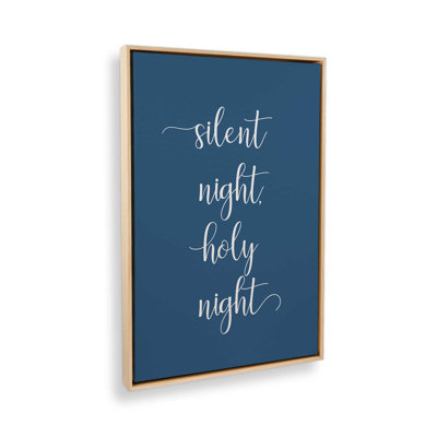 «Silent Night», reproduction d'art sur toile