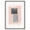 Pink, Black and Silver Shimmer II Print