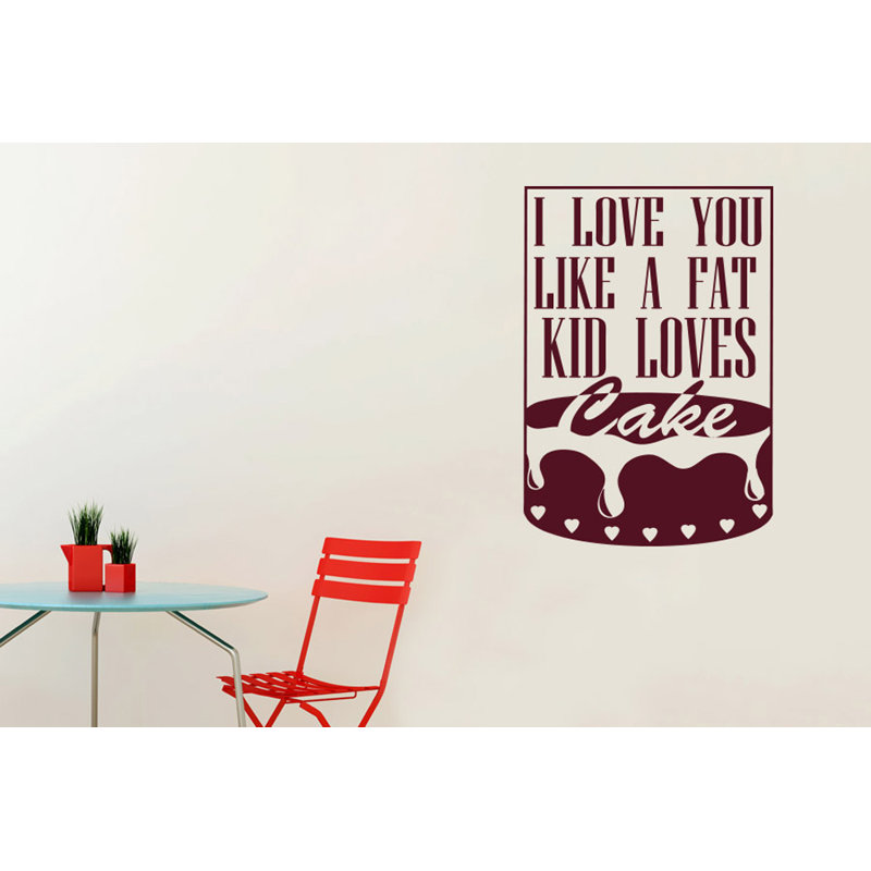Non-Wall Damaging Wall Decal, Burgundy, Medium