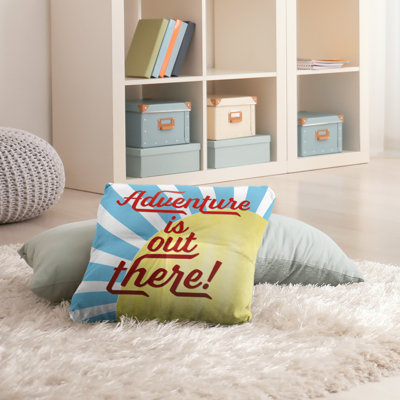 Fun Adventure Throw Pillow