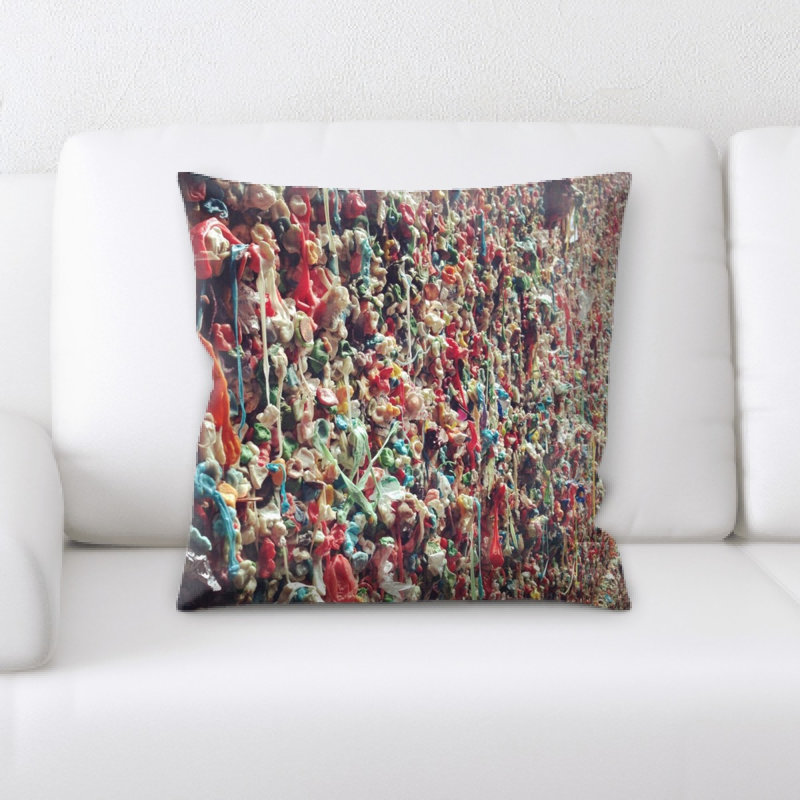 Coussin décoratif de couleurs vives