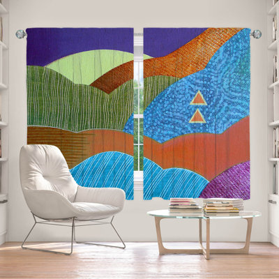 Fehrat Room Darkening Curtains / Drapes Pair