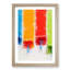 Paint Rolling in Abstract - Picture Frame Painting Print-55735395-55735397