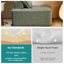1 Seater Corduroy Sofa