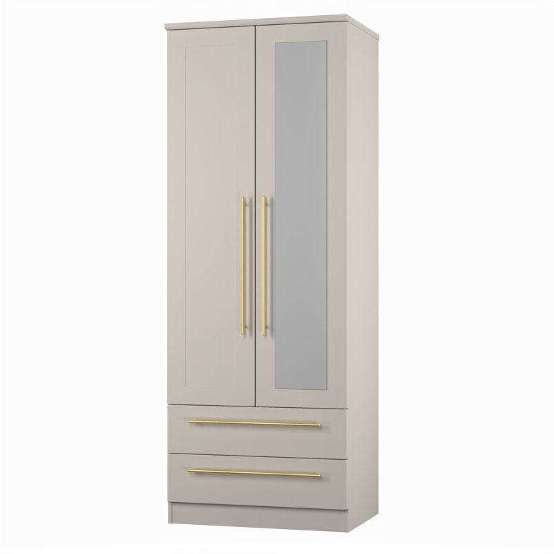 Behrad Manufactured Wood Wardrobe, Kashmir Matt