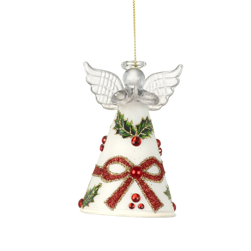 Mcdaniel 10cm Glass Hanging Figurine Ornament