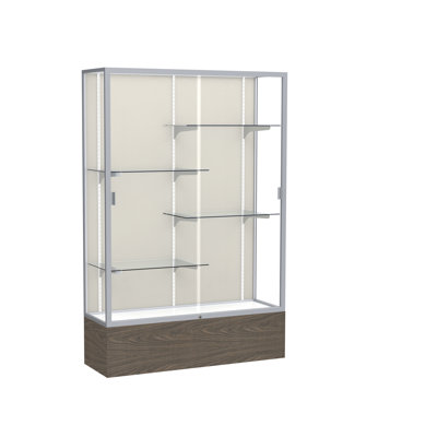 Reliant Series 72'' H x 48'' W Metal Trophy Display Case