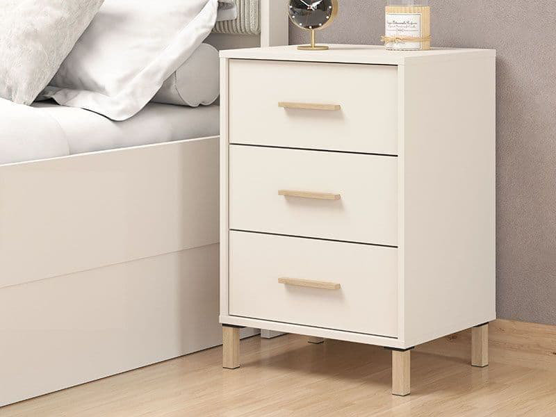 Riol 48cm W Manufactured Wood Bedside Table