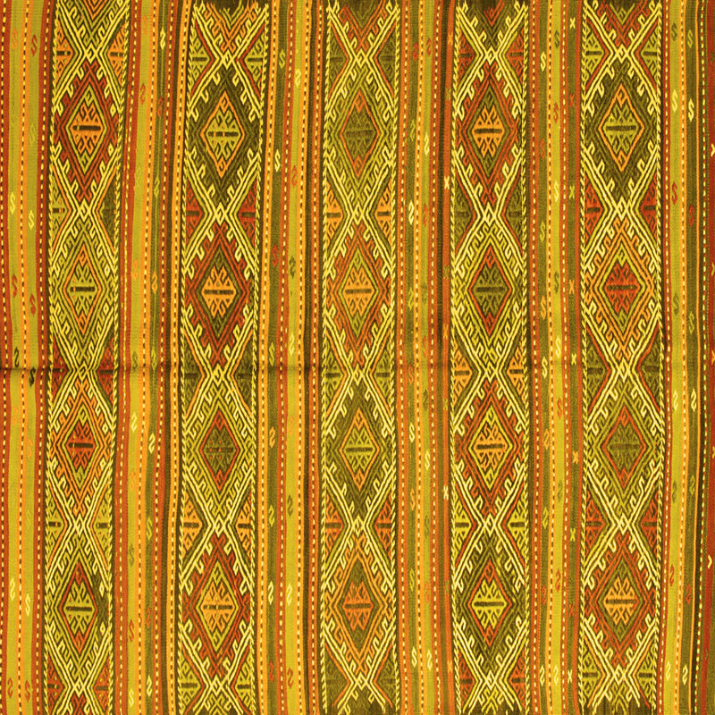 Haoyang Washable Oriental Indoor Rug, Square 5'