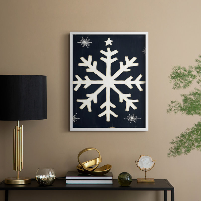 Reproduction encadrée - bois massif, H 11 po x l 9 po, Blanc