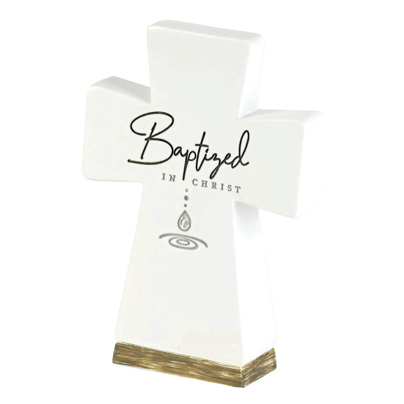 Dolen baptisé en résine Christ