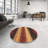 Abstract Indoor Rug-482712954