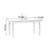 Classic Brown Rectangular Walnut Dining Table-694805633