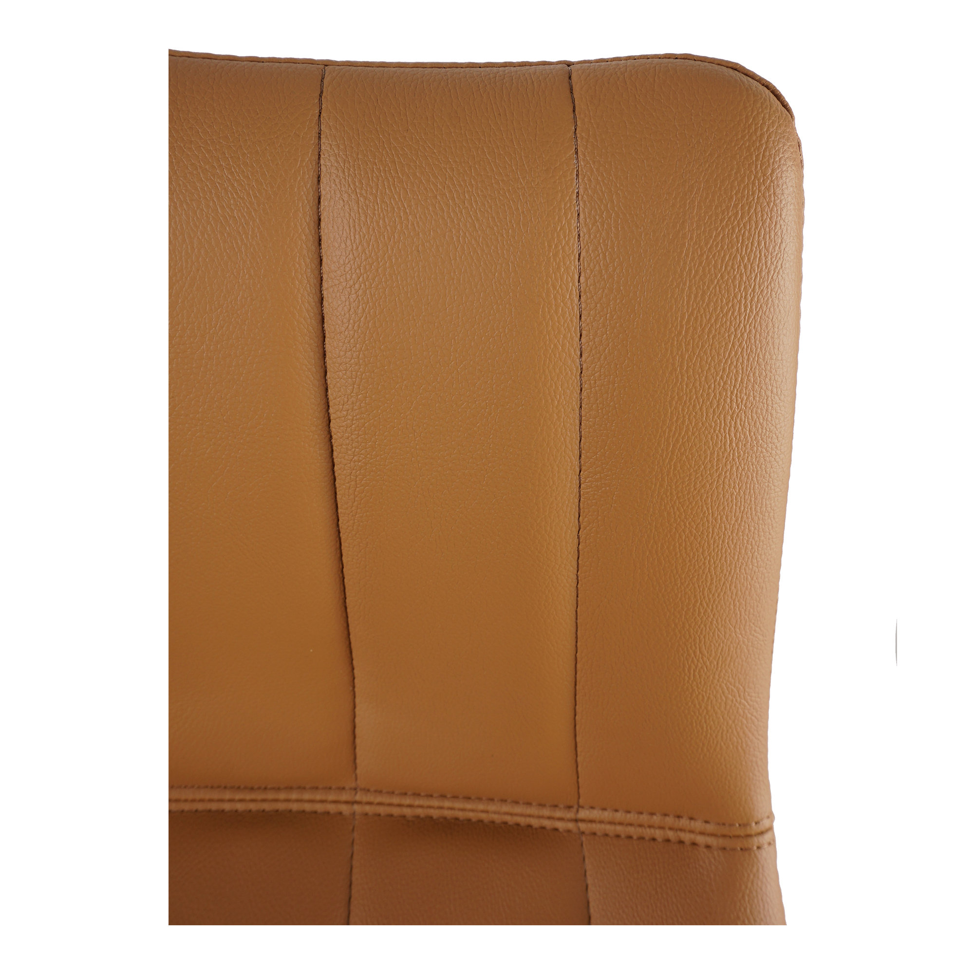 Finnigan Counter & Bar Stool, Light Brown/Faux Leather, Bar Stool (30" Seat Height)