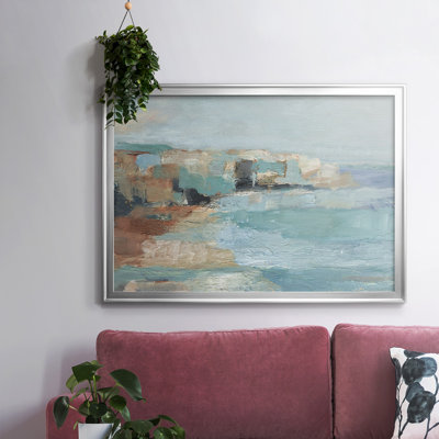 " Turquoise Cliff Wall I "