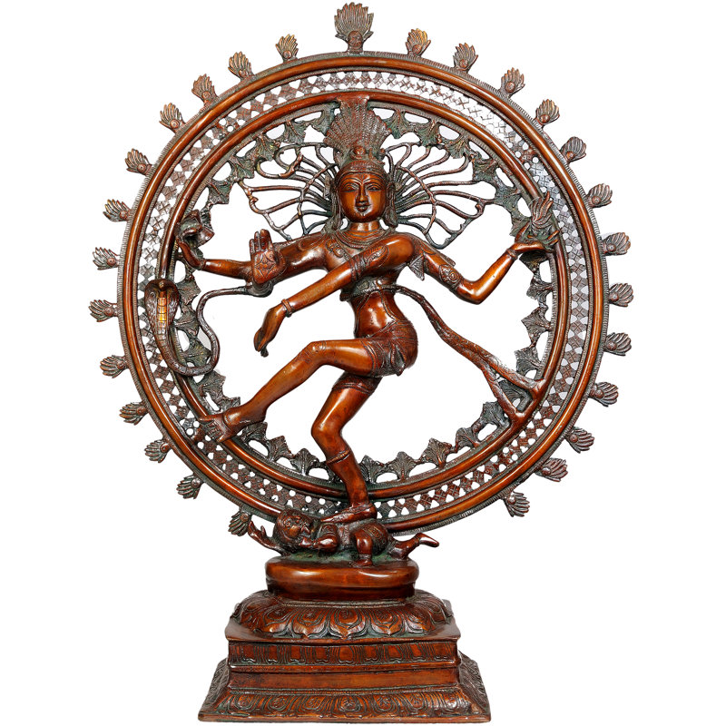 Nataraja - Statue du roi des danseurs, Brun