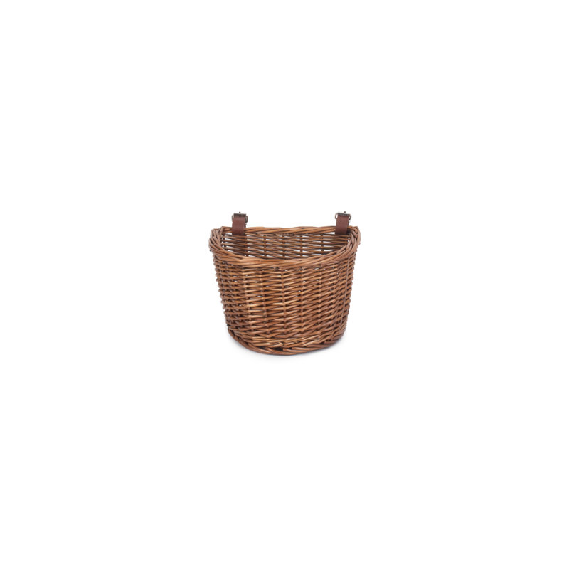 Wicker Small Bicycle Basket