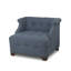 Scroll Arm Occasional Chair, Mocha-1406729906