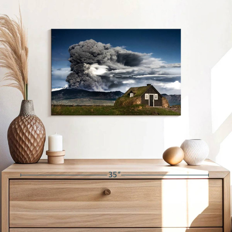 Alvord éruption du volcan Eyjafjallajokull, H 32 po x l 48 po