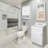 16 Inch Bathroom Medicine Cabinet, Wall Mounted, Mirror-704702494-706755311