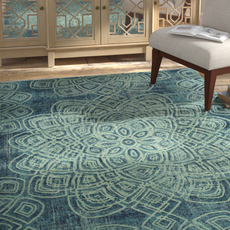 Constellation Vintage Performance Floral Rug, Runner 2'2" x 8'