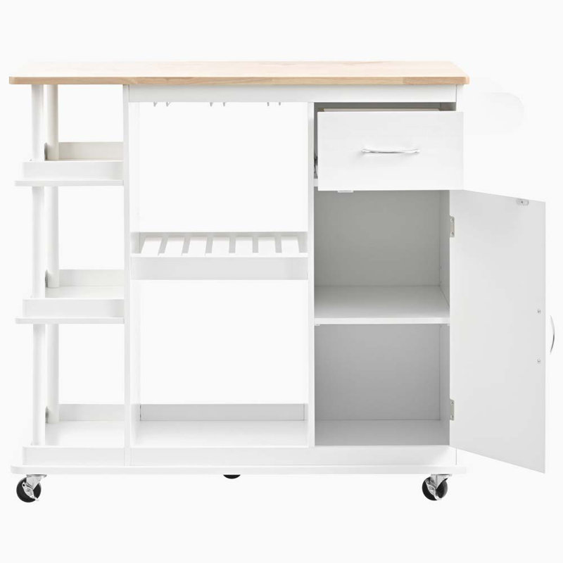 Armoire d'appoint 1 porte, Blanc