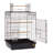 Chuhay 24 in. Plastic and Steel Play Top Bird Cage-69841327