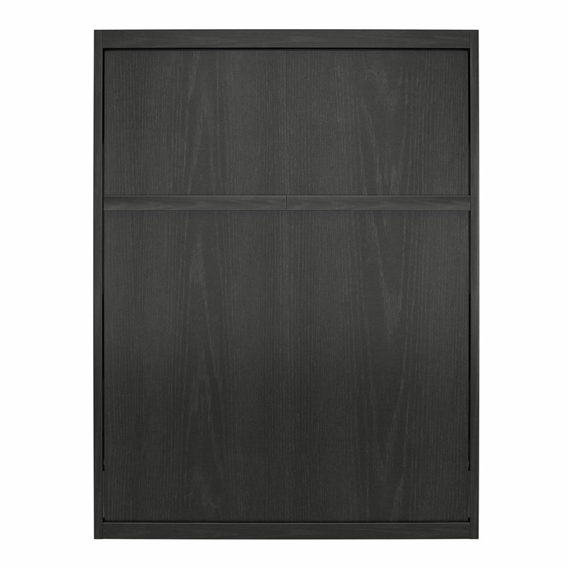 Wexford Murphy Bed, Queen, Black Oak