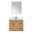 Gavino 42" W Single Bathroom Vanity Set with Mirror-773843790