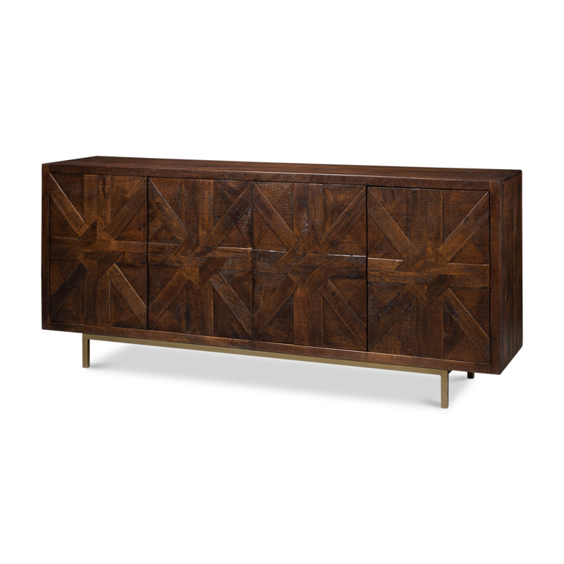 Griglia 80'' W Solid Wood Sideboard