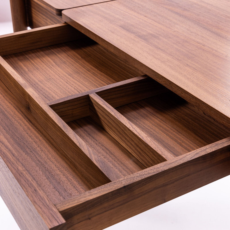 Pala Dressing Table, Walnut