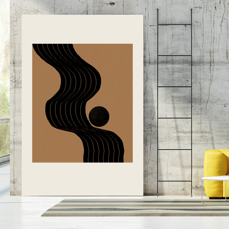 " Composition I " by THE, 84" H x 54" W