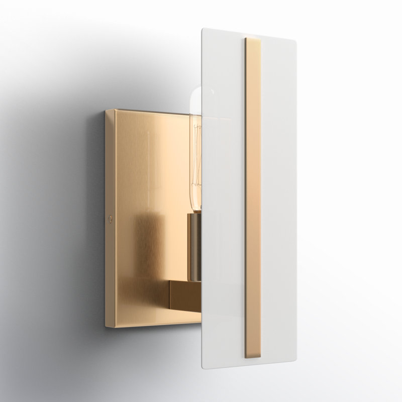 Dex 1 - Light Bath Sconce, Satin Brass