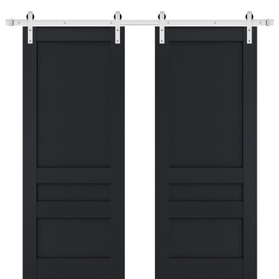Veregio Panelled Wood Barn Doors