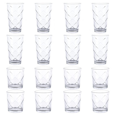Ensemble de verres 16 pièces