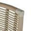 Hamlet Linen Slat Back Side Chair in Beige