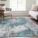 Mahaney Stain Resistant Abstract Area Rug