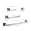 Ensemble de 4 accessoires de quincaillerie de salle de bain-69294165