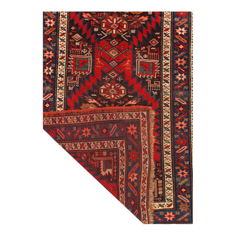 Rust Antique Persian NW Rug 3'5"x 7'