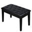 Banc de rangement rembourré en similicuir