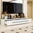 Extendable Media Console With Drawers