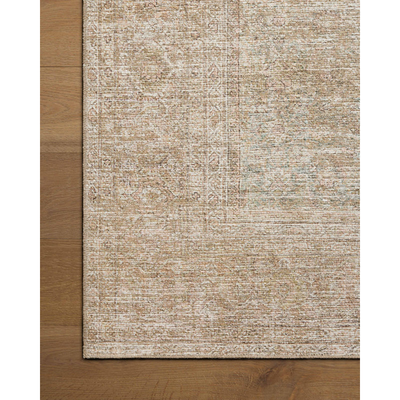 Amber Lewis x Loloi Cambria Multi / Natural Area Rug, Rectangle 10' x 14'