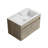 Frida 30'' Single Bathroom Vanity with Engineered Stone Top-93572583