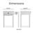 Lee End Table Nightstand with Drawer