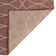 Rust Red Gitter Indoor/Outdoor Trellis Rug