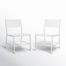 Armando Aluminum Outdoor Dining Side Chair