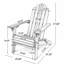 CHAISE ADIRONDack HOLLYWOOD PLIABLE-730229308