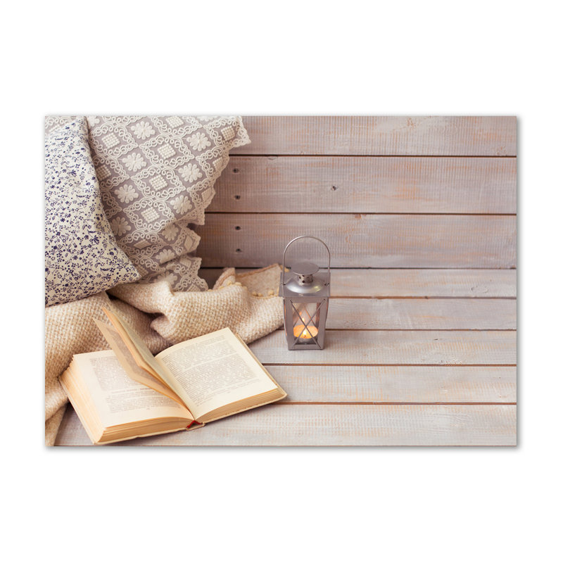Relax At The Book - Wrapped Canvas Print