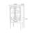 Retro White Manufactured Wood Accent Cabinet-452331762
